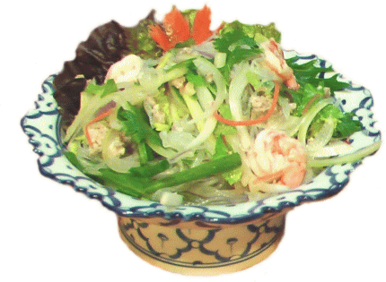 タイ料理 ヤムタレー サラダ